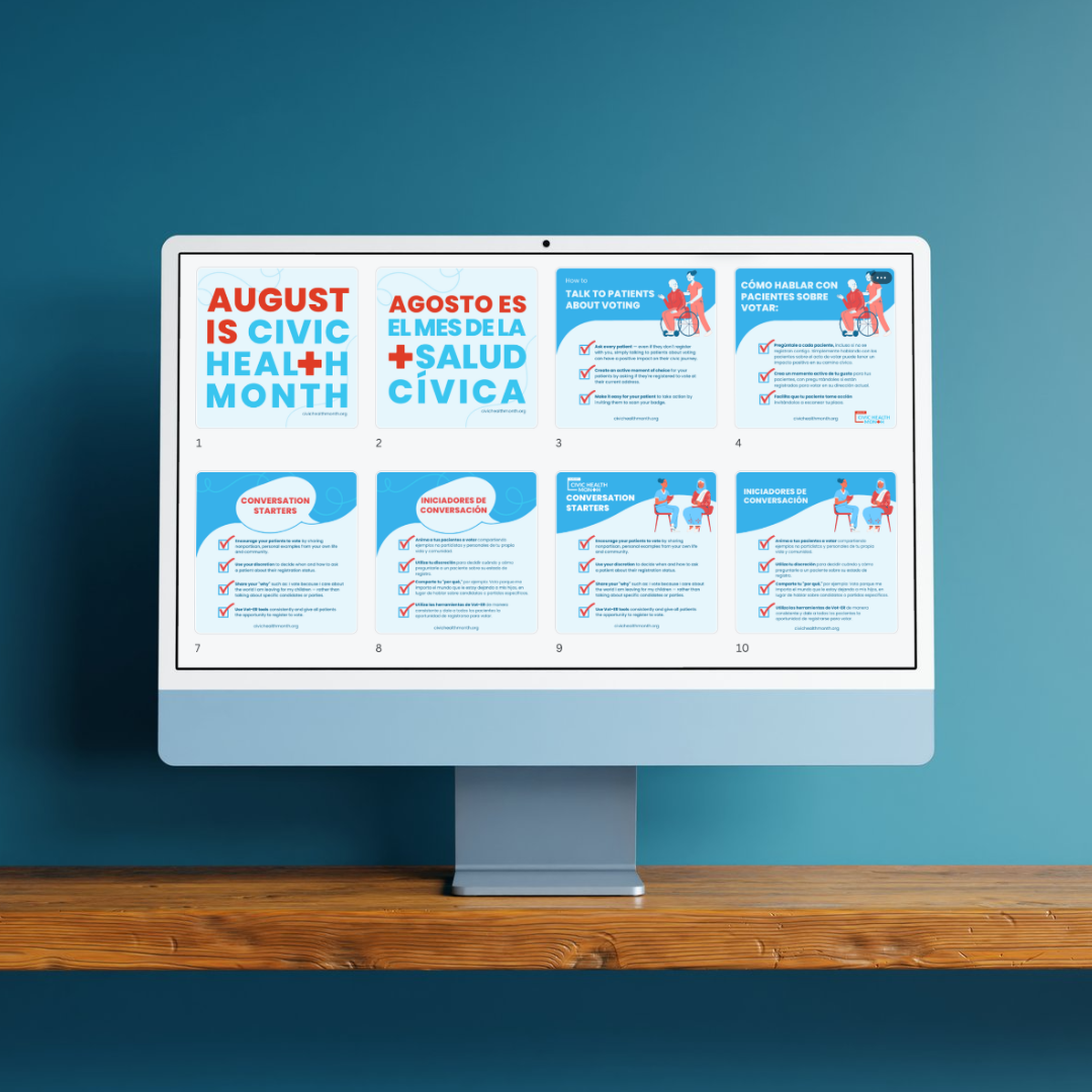 Social Media Graphics: Civic Health Month (Digital Download)